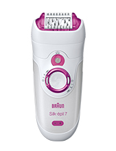 Braun Silk-épil 7 Růžový epilátor na nohy