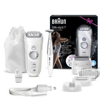 Braun Silk-épil 7 Epilátor kompletn s celým balením