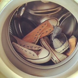 Boty v pračce